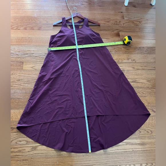 Breezeful™ Racerback Side Pocket High Low Flowy Midi Quick Dry Halara Dress - Picture 7 of 11